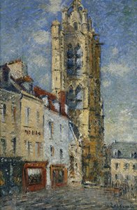 Le clocher de Saint, 1925