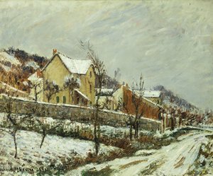 Village dans la neige, 1911 - Gustave Loiseau