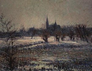 Givre blanc - Gustave Loiseau