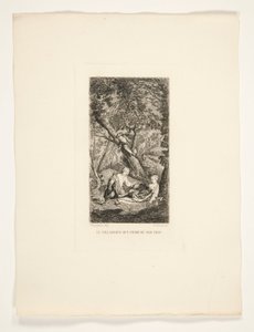 Le Villageois Qui Cherche son Veau - Gustave Marie Greux