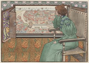 Solveig, vers 1897 - Gustave Max Stevens