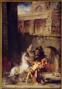 Diomède dévoré par ses chevaux - Gustave Moreau