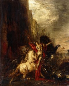 Diomède dévoré par ses chevaux, vers 1865-1870 - Gustave Moreau