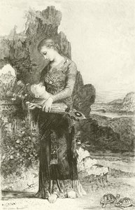 Orphée (gravure) - Gustave Moreau