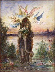 Péri, éléphant sacré