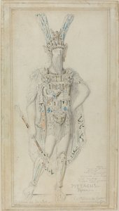 Pittacus le tyran en costume de guerre - Gustave Moreau