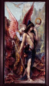 Les Voix. Peinture de Gustave Moreau (1826-1898) avant 1889. Arts décoratifs, Paris - Gustave Moreau