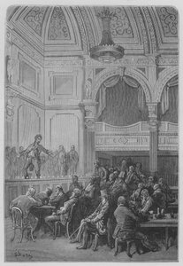 Café-Concert - Gustave after Dore