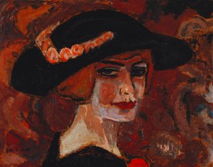 Jeune Fille au Chapeau - Gustave de Smet