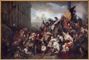 La Révolution belge de 1830, 1835 - Gustave Wappers