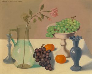 Nature morte avec des raisins - Gustave Van de Woestyne