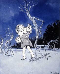 Illustration pour « La storia di Peter Pan », fable de James Matthew Barrie (JM ou J. M. Barrie)