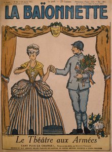 Théâtre pour les Armées, illustration de couverture de 