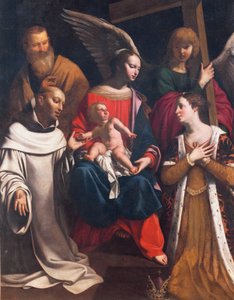 Sainte Famille avec Saint Bruno et Sainte Élisabeth ou Purification