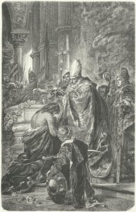Le baptême de Étienne Ier de Hongrie - Gyula Benczúr