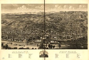 Albany, New York 1879 - H.H. Rowley and Co.; Beck and Pauli