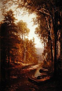 Un ruisseau de prairie, comté d