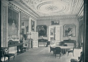 Salle à manger de la reine à Osborne House, vers 1899, 1901 - HN King