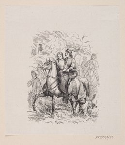 Illustration pour "Les Cygnes sauvages" dans H.C. Andersen, "Contes et histoires", Tome 1 - H.P. Hansen