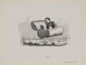 Illustration pour "La malle volante" dans H.C. Andersen, "Contes et histoires", Tome 1