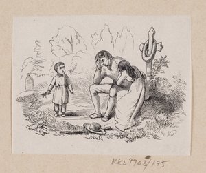 Illustration pour "La dernière Perle" dans H.C. Andersen, "Contes et Histoires", Tome 2 - H.P. Hansen