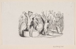Illustration de "Le Soldat de Plomb" dans H.C. Andersen, "Contes et Histoires", Tome 1 - H.P. Hansen