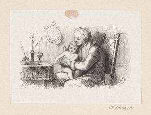 Illustration pour "Le garçon désobéissant" dans H.C. Andersen, "Contes et histoires", Tome 1