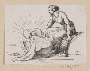 Illustration pour "Fugl Phønix" dans H.C. Andersen, "Contes et Histoires", Tome 2 - H.P. Hansen