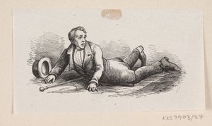 Illustration pour "Les Galoshes du bonheur" dans H.C. Andersen, "Contes et histoires", Tome 1 - H.P. Hansen