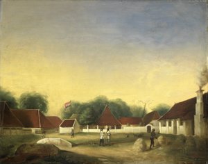 Une usine de sucre (?) à Java - H.Th. Hesselaar