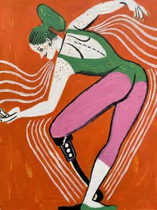 Danseuse prothétique sûre d