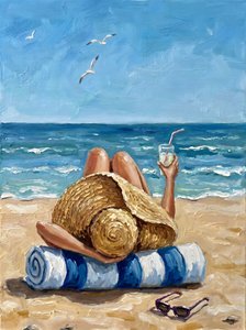 Détente estivale à la plage - HUGO