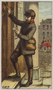 Facteur (lithographie en couleur) - H.W. (after) Petherick
