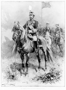 Sa Majesté Impériale Mutsuhito, empereur du Japon (1852-1912) de The Illustrated London News, 16 janvier 1904 - H.W. Koekkoek