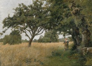 Paysage de Bretagne - H. Bolton Jones