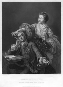 Garrick et sa femme, 1757