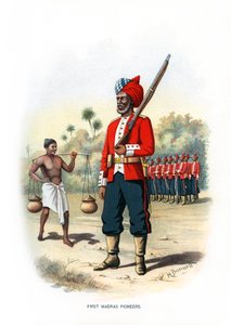 Premiers pionniers de Madras, vers 1890 - H. Bunnett