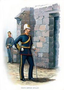 Artillerie de garnison de Halifax, vers 1890 - H. Bunnett