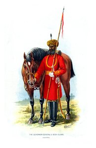 La Garde du Corps du Gouverneur Général, vers 1890