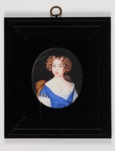 Lady Catherine Cavendish (aquarelle sur vélin) - H. Byrne