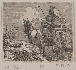 Illustration pour "Gjordemoderen og Trolden" - H. C. Henneberg