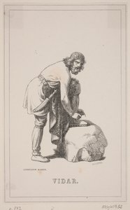 Vidar. Illustration de l