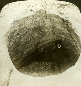 Un chaudron de géant, glacier pothole, Norvège - H. C. White