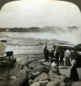Terrapin Point, Goat Island, Chutes du Niagara, USA - H. C. White