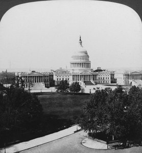 Le Capitole, Washington, DC, USA, 1901 - H. C. White