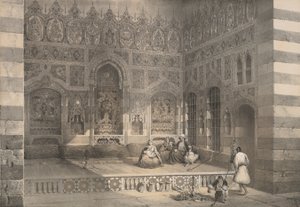 100. Un Iwân, à Damas, 1843 - H. Clerget