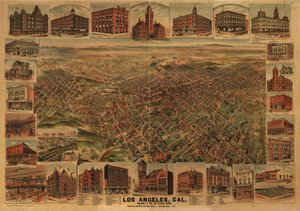Los Angeles, Cal., population de la ville et des environs 65,000