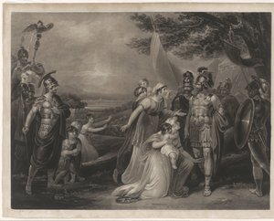 Hersilia. La Bataille des Romains et des Sabins - H. Gillbank