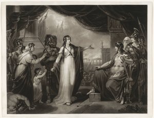 Timoclée devant Alexandre (Timoclea brought before Alexander) - H. Gillbank