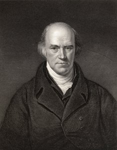 Davies Gilbert, Président de la Royal Society, gravé par J. Thompson, de 